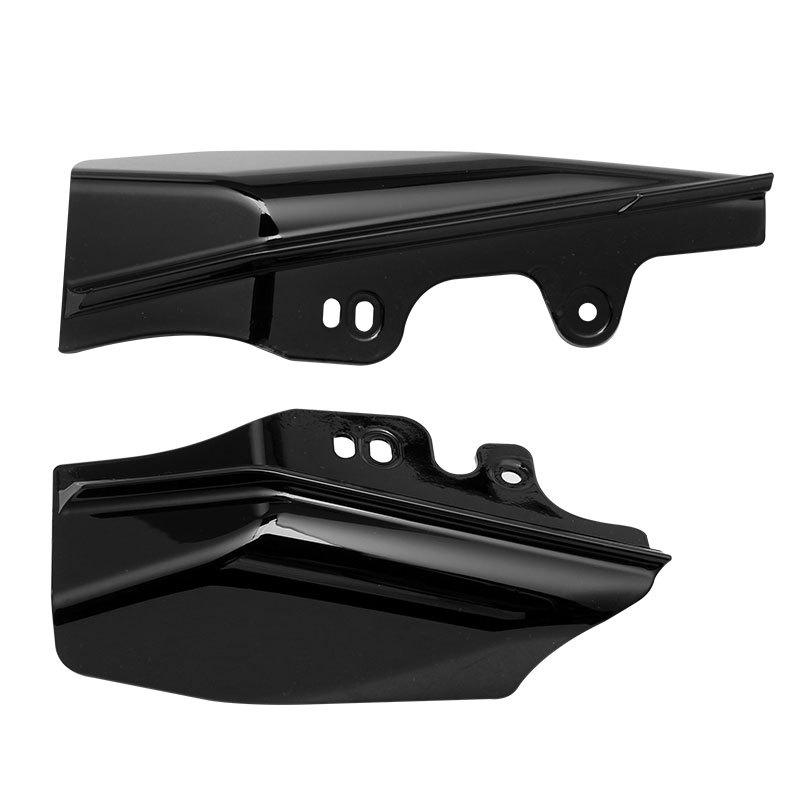 Motorcycle Black Mid-Frame Air Deflector For Harley Touring Street Electra Glide Road King FLHR FLHX FLTR FLHT FLHRS 2001-2008