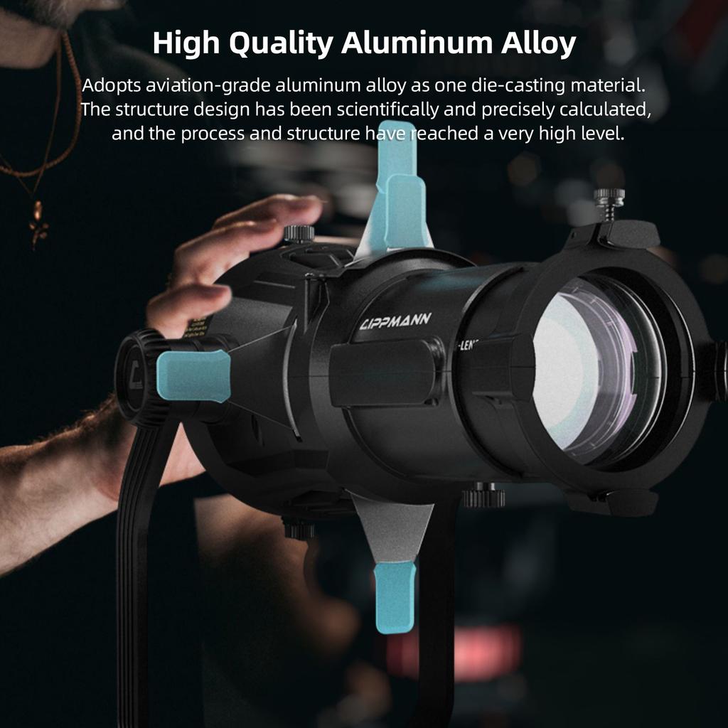 LIPPMANN Оптический прожектор Bowens Mount Conical Snoot Kit для светодиодного непрерывного света стробоскопа с