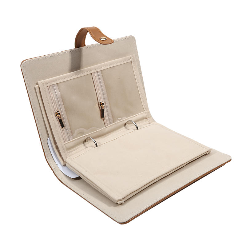 Дорожный органайзер для ювелирных изделий, прозрачная книга для хранения ювелирных изделий, папки-регистраторы, сумки для ювелирных изделий, прозрачные буклеты, рулоны ювелирных изделий, сумка на молнии