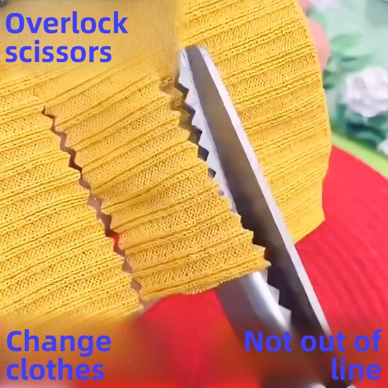 Кружевные ножницы, Ножницы для шитья двойным стежком, Ножницы портновские, Ножницы с треугольными волнами, Ножницы для ниток и ткани, Ручные ножницы из нержавеющей стали