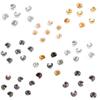 Exquisit Stopper For DIY Jewelry Accessories Round Spacer Beads Crimp Dia 3 4 5 Mm 100pcs/lot Findings End Beads Covers Popular Manual Accessories