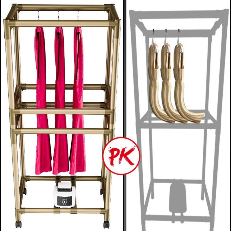 Compact Home Clothes Dryer: Quick-Dry, Air-Flow Wardrobe