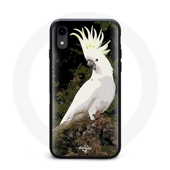 Чехол для iPhone XS Попугаи Какаду