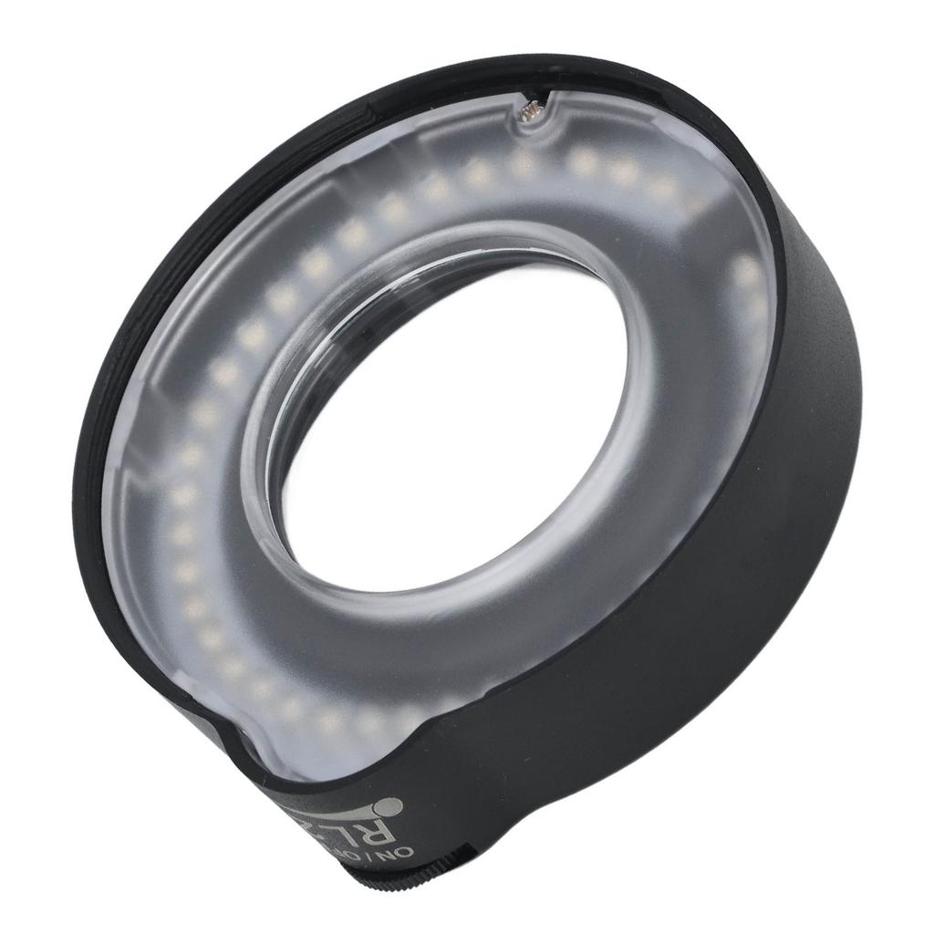 Светодиодный поляризационный кольцевой свет с регулируемой яркостью, антибликовым маслостойким объективом, кольцевой свет для микроскопа