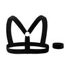Sexy Men Body Harness Bondage Halter Neck Chest Man Fetish Lingerie BDSM Costume Elastic Shoulder Straps hombre Club Wear