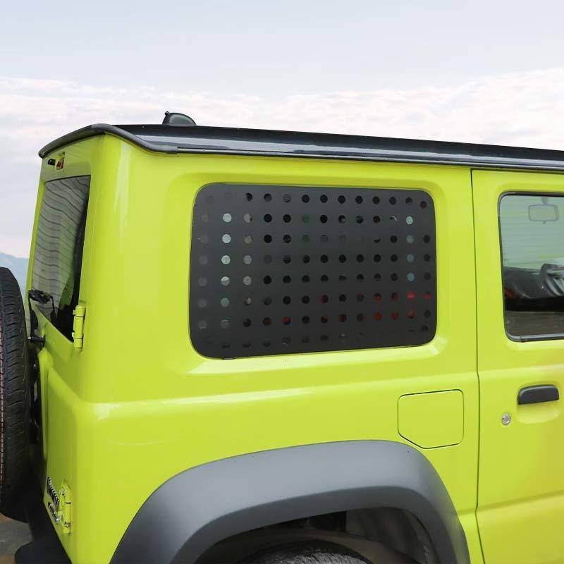 Накладки-декорации на боковые стекла задней части кузова для Suzuki Jimny 2019 и новее, ПВХ, автомобильные аксессуары