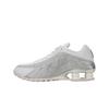 Nike Shox R4 White Metallic женские кроссовки Metallic-Silver Max-Orange AR3565-101