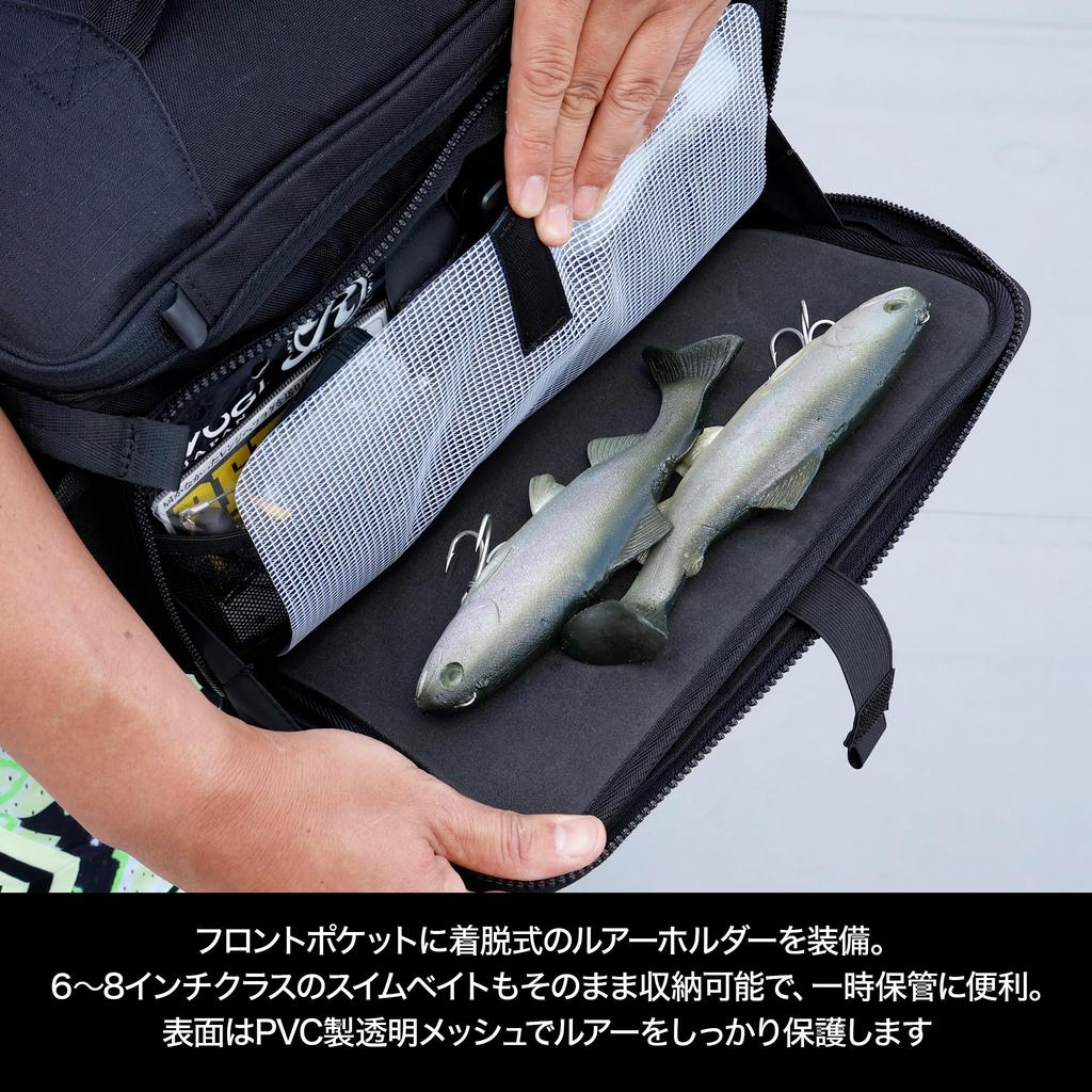 Dress Big Gear Bag, Large Capacity Storage for Big Baits, Multifunctional, Large Fishing Tackle Bag with Rod Holder, Backpack