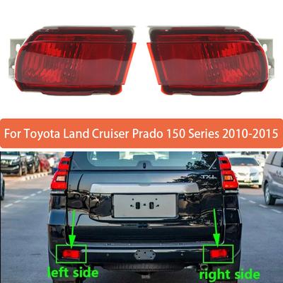 Пара Левый&Правый Задний Противотуманный Фонарь Для Toyota Land Cruiser Prado 150 Серии 2010 2011 2012-2015 Задний Бампер Сигнальный Фонарь Отражатель