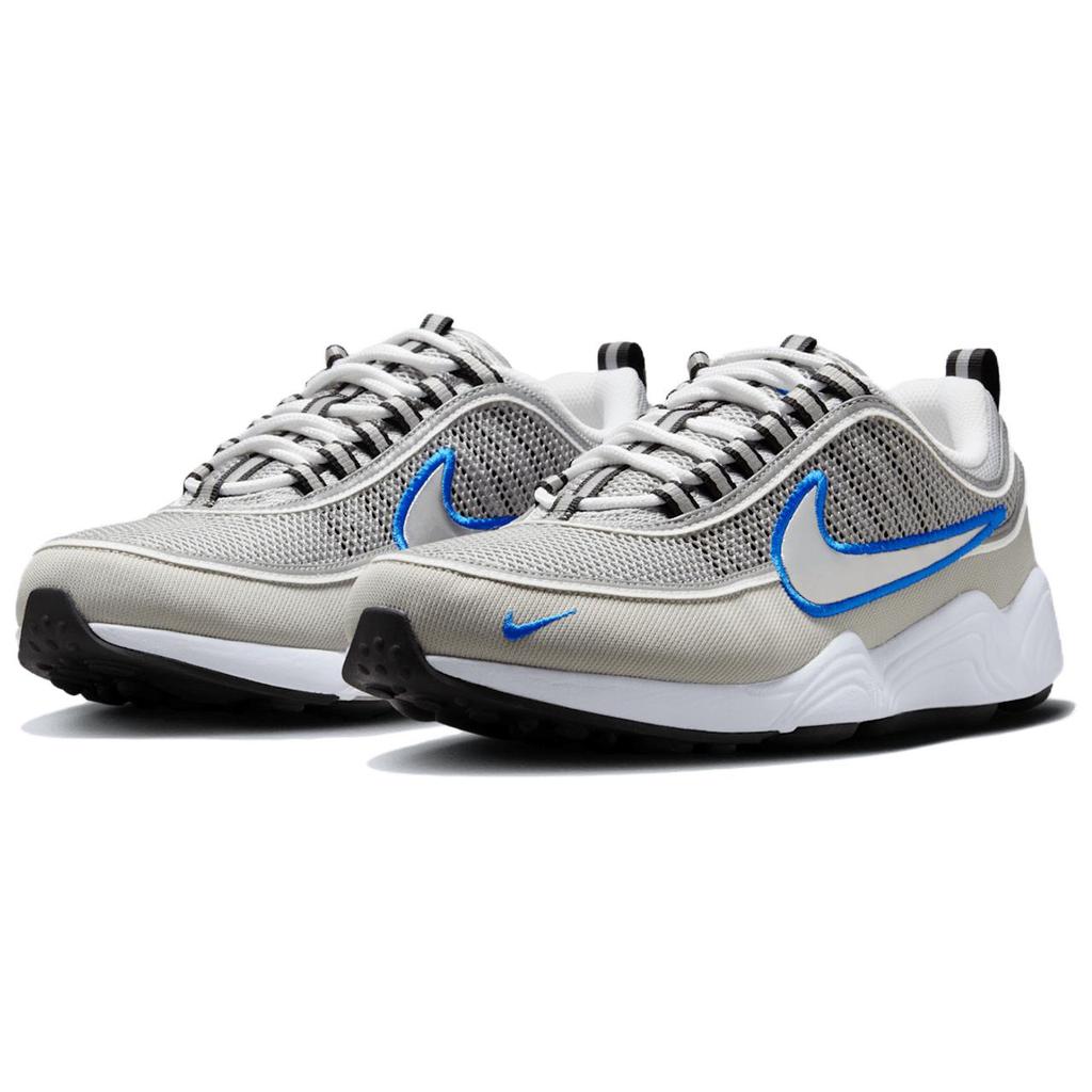 Nike Air Zoom Spiridon SP Metallic Silver Blue 2025 Унисекс Кроссовки Белый Сигнально-Синий Черный HF9117-003