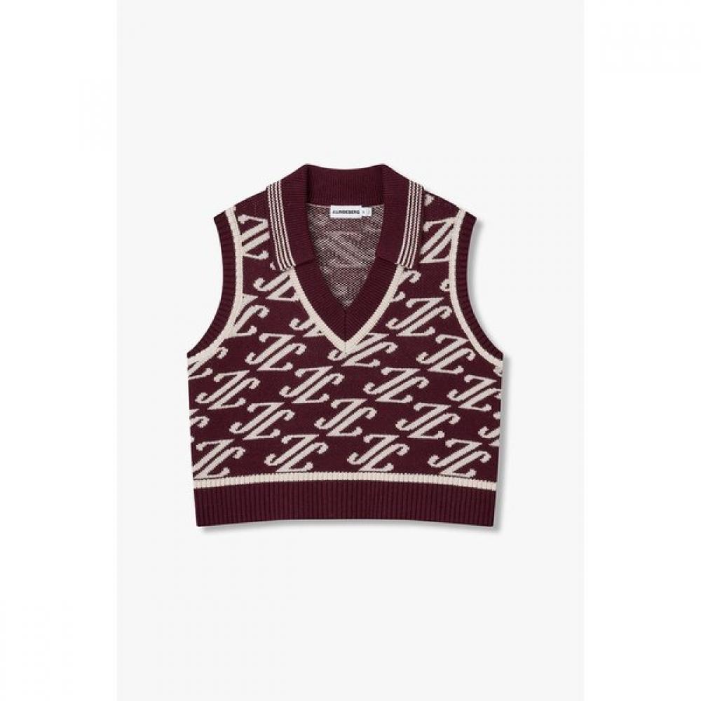 J.lindeberg Women S Phoebe Jacquard Knit veSt 1546328002