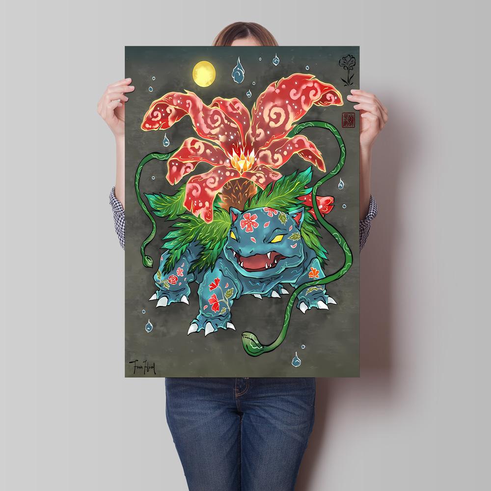 Lugia Ho-Oh Pokemon Unframed Canvas Painting Comic Themed Anime Wall Decor  Unique Collection Enhance Your Living Space
