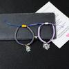 Stitch Friendship Gift Cartoon Stretch Bracelet With Zinc Alloy Clasp For Couples