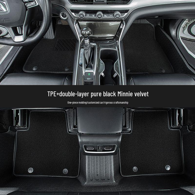 Индивидуальные автомобильные коврики для Soueast Motors DX7 - Дизайн из ТПЭ и витой