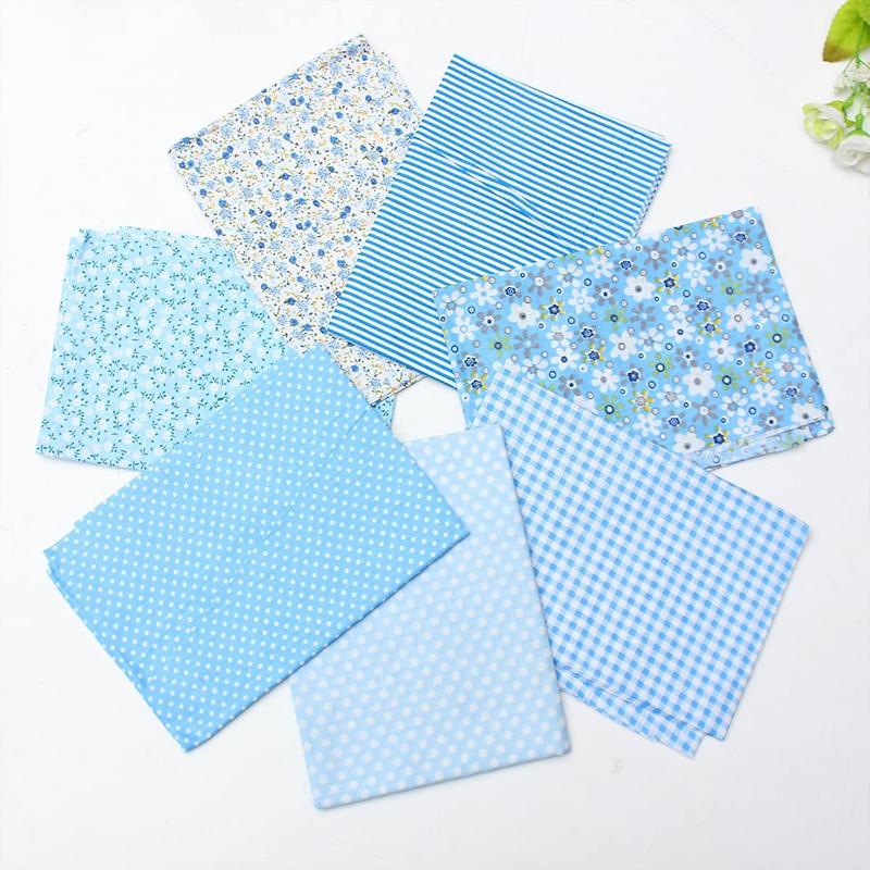 7 шт 50*50 см швейная набивная ткань лоскутное шитье хлопковая ткань набор