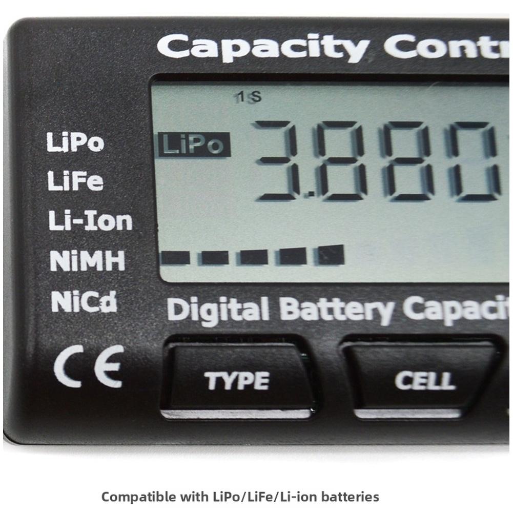 Цифровой измеритель емкости аккумулятора 1-7S Для LiPo LiFe Li-ion NiMH NiCd Тестер напряжения Балансир Для Checkers RC Хобби Инструмент