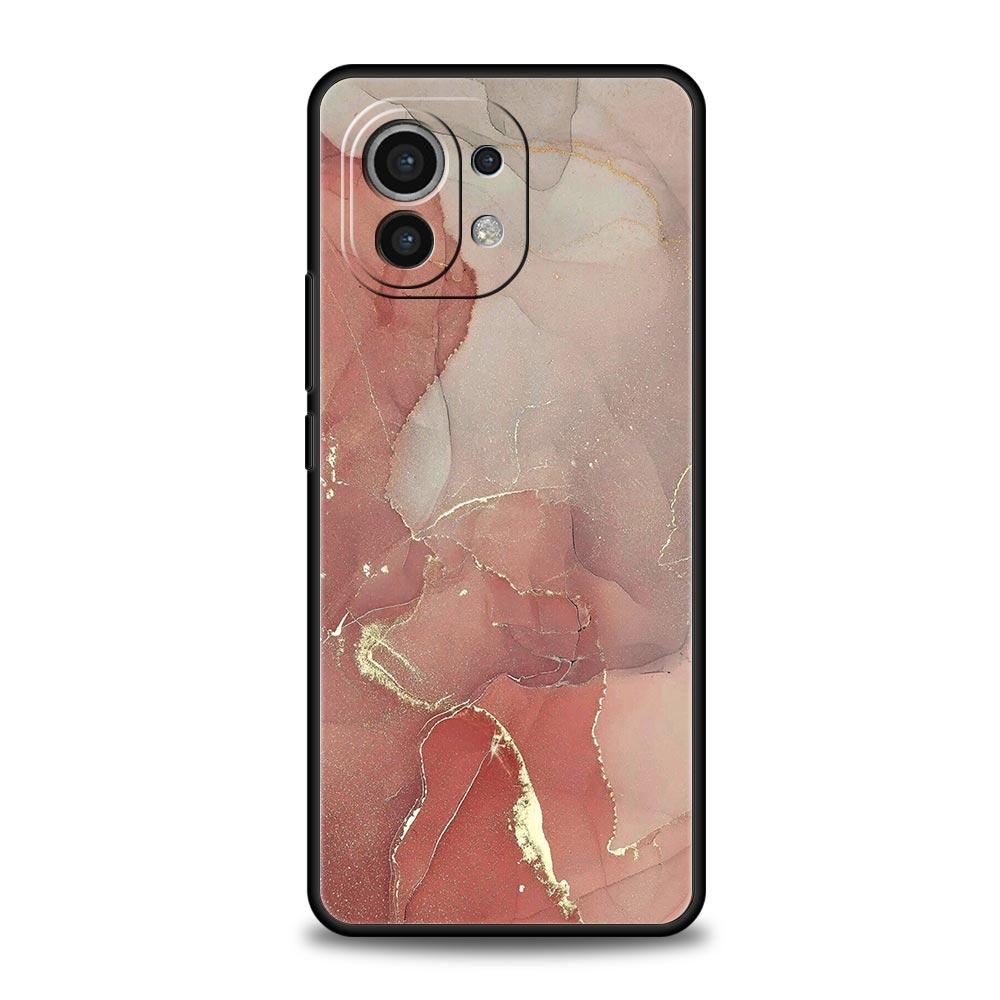 Чехол для телефона для Xiaomi 13 12 11 Lite 12T 11T 10T 9T Mi Poco M4 M3 X4 X3 Pro F4 F3 GT 5G Чехол Мягкий корпус Coque Мраморное искусство Мода