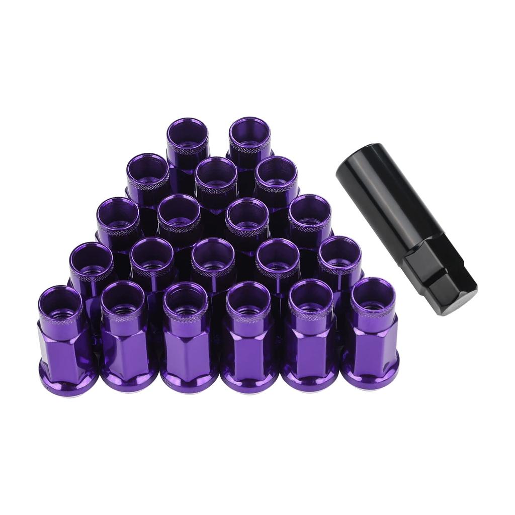 Стальные колесные гайки Гайки для шин Гоночные гайки Гайки-секретки для колес M12 x P1.25 Высота