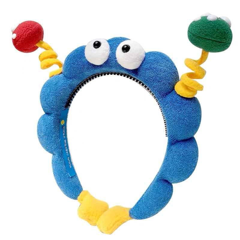 Причудливый грибной ободок на голову в стиле хай-скул - Стильный и креативный аксессуар для волос