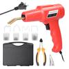 100W Portable Handheld Plastics Welding Machine Panel Crack Repairs Kit Thermal Cutting Hot Stapler
