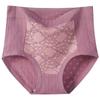 6XL Women Plus Size Underpants Pure Cotton Antibacterial Soft Seamless High Waisted Breathable Triangle Panties