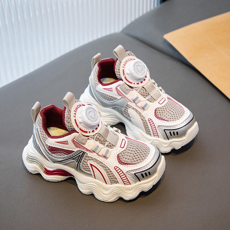 Детская мода Four Seasons Дышащая повседневная обувь для детей Бег Спорт Студенты Девочки Трендовые удобные кроссовки для спортзала