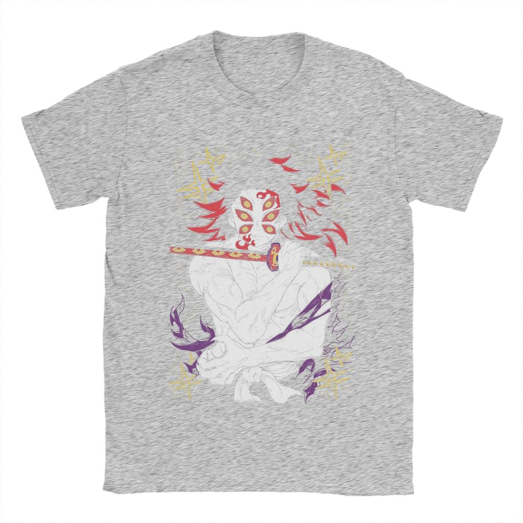 T-Shirts Kokushibo IV Demons Slayers Awesome Pure Cotton Tee Shirt Short Sleeve T Shirt O Neck Tops Party Unisex