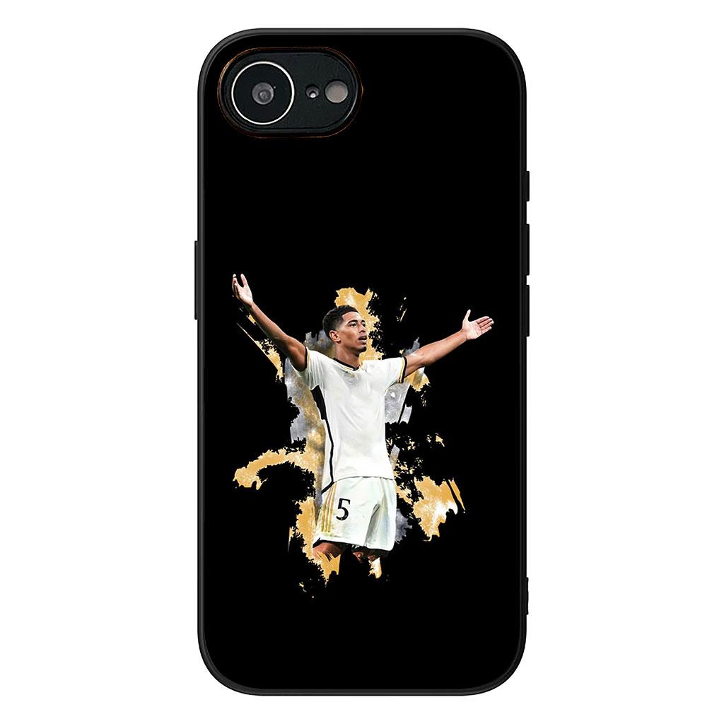 King No 5 Football B-Bellinghams No5 for Samsung Galaxy A36 A17 A26 A07 A35 A54 A53 A13 A33 A34 S8 S9 S20 S21 FE S10 Plus Case