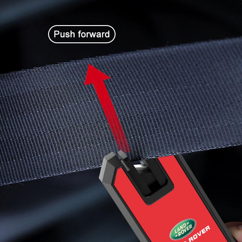 GR Gazoo Racing Молоток для разбивания стекла автомобиля Резак для ремня безопасности с брелоком для Land Rover Range Rover Velar Velar Freelander 3 SVR L320 L330 Defender