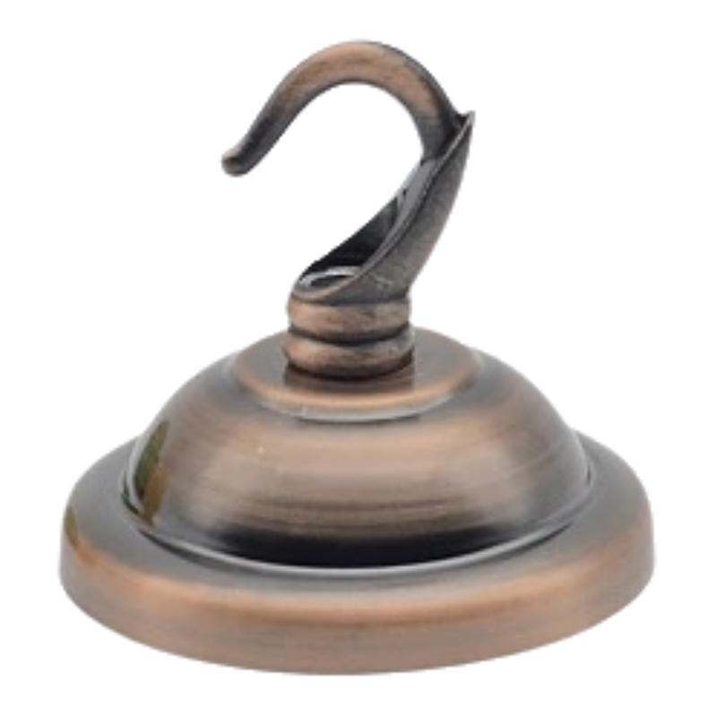 1 комплект потолочного крепления подвесного светильника основание черного/белого/бронзового/золотого цвета/56 мм DIY круглый железный крючок потолочная пластина основание