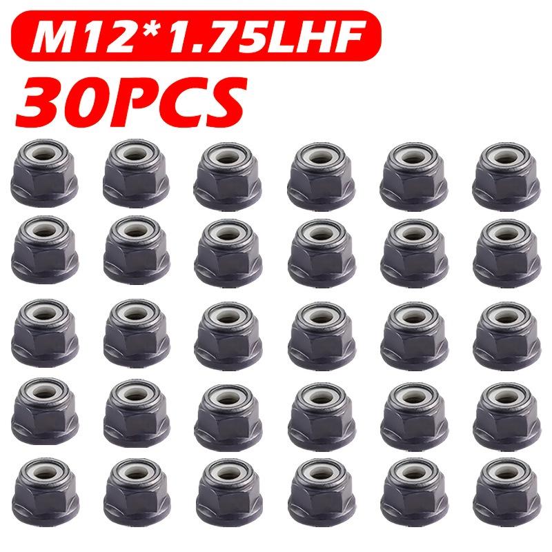 M12*1.75 LHF Левая резьба Гайка против откручивания для газонокосилок