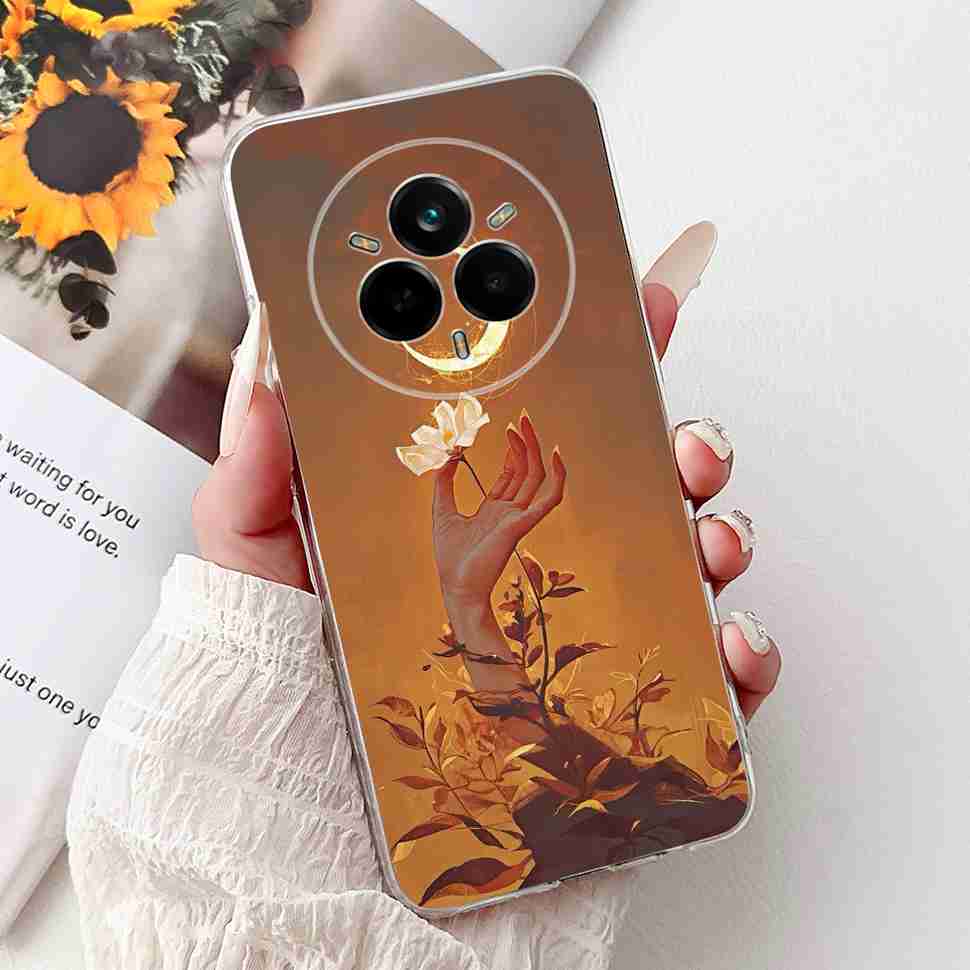 Чехол для Realme 14 Pro 5G RMX5056 Новый модный стиль Мягкий силиконовый чехол из ТПУ для Realme 14Pro+ 14Pro Plus 5G RMX5051 Защитный корпус-бампер
