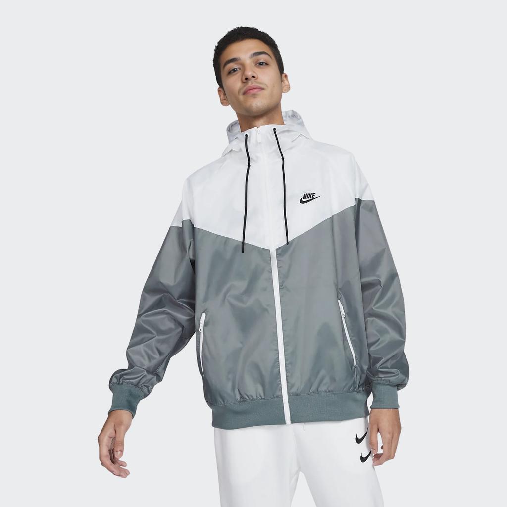Nike Спортивная ветровка с капюшоном для тренировок, тканая куртка DA0002-084