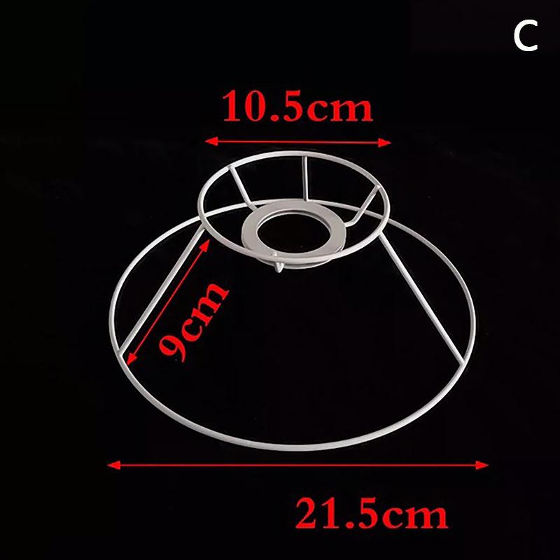 Лампа абажур проволочный каркас защитное кольцо своими руками держатель для лампы подвесной барабан металлический столик винтажный чехол круглый потолочный утюг
