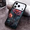 Single Red Rose Phone Case For iPhone 17,16e,15,14,13,12,11,Mini,Pro,MAX soft Silicone Cover