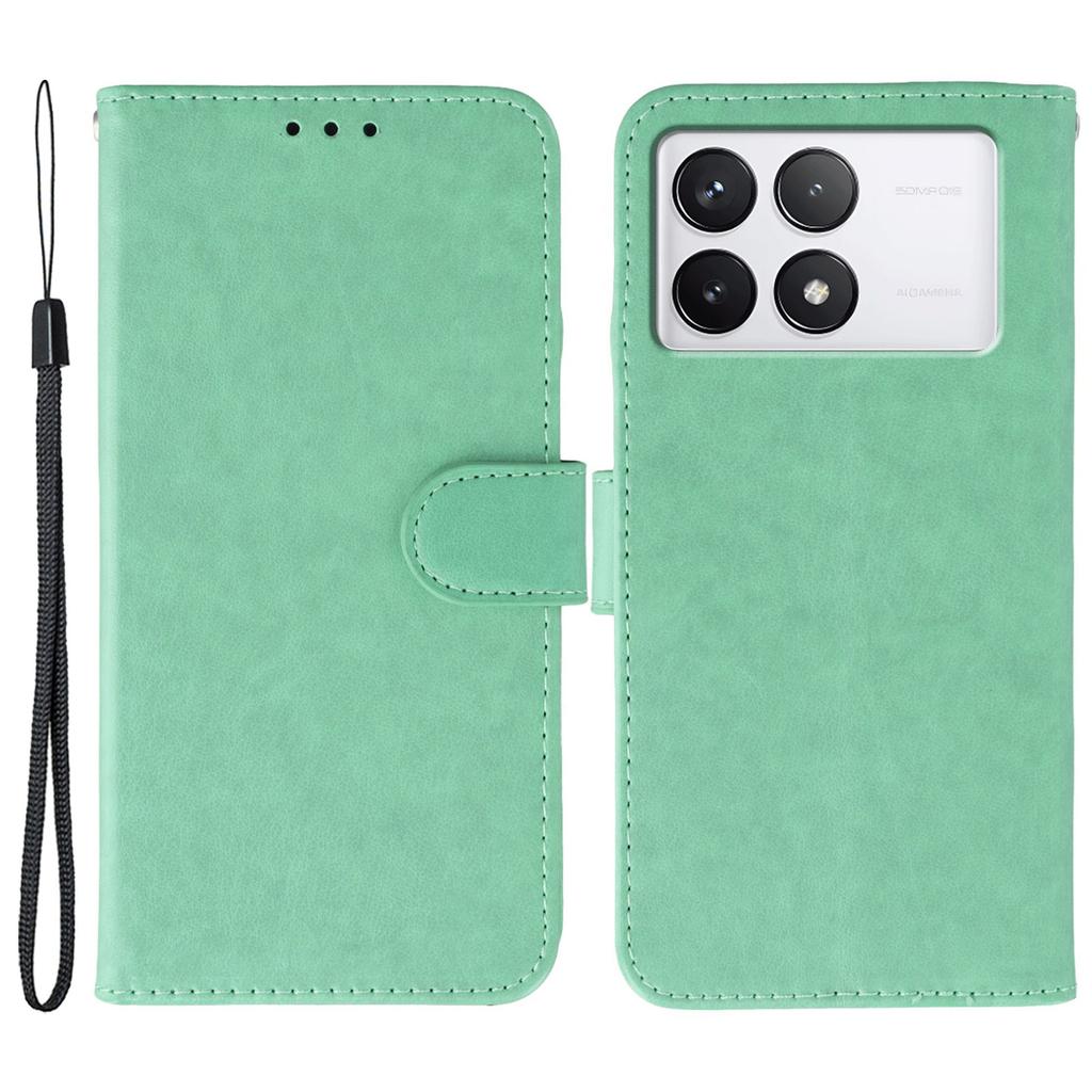 For Xiaomi 14T Cases PU Leather Flip Wallet Phone Cover with Strap