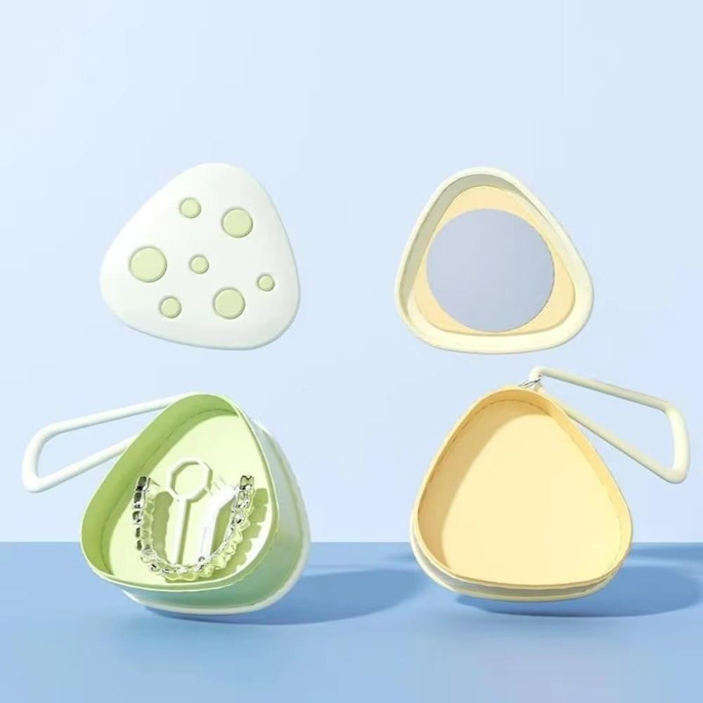 Double Layer Braces Storage Box Portable Orthodontic Retainer Organizer Mouthguard Organizer Box