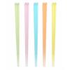 Aoba Chopsticks Set, Cute, 5 Pairs, Cool, Summer, Kids, Approx. 23.0cm Long, Dishwasher-Safe, Clear Chopsticks (Set of 5 Colors)