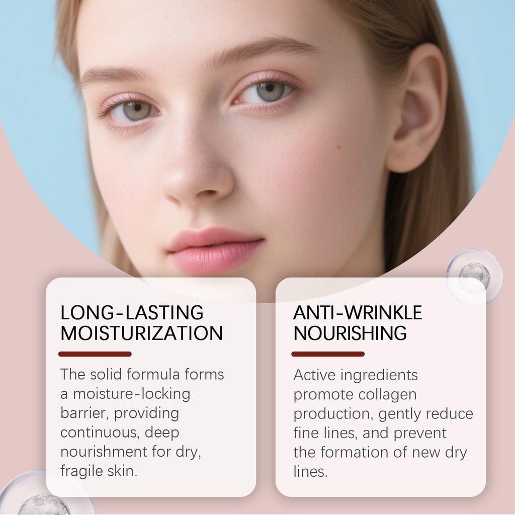 Hoygi Calcium Multi Balm Stick Hydrating Facial Care Stick Moisturizing Soothing Skin Portable Solid Balm Under Eye Care K-beauty Skincare