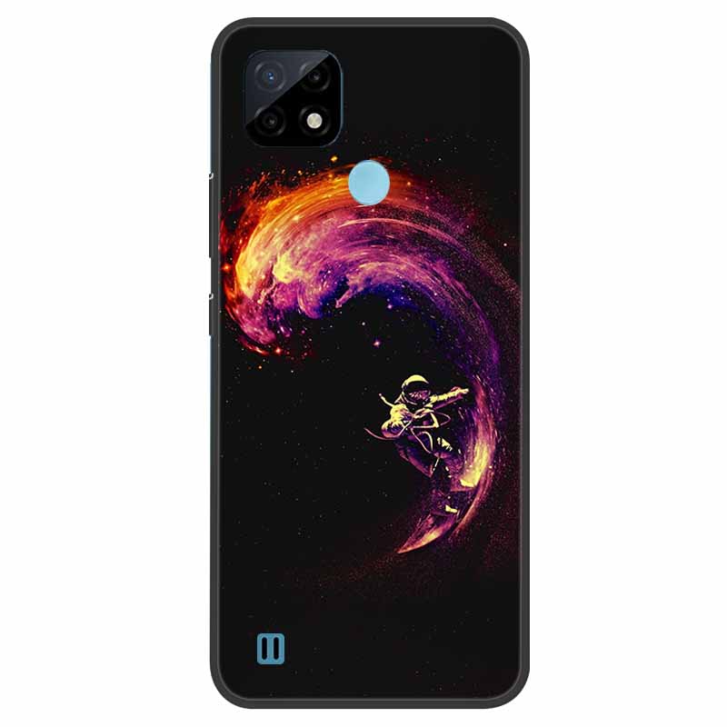 Для Realme C21 чехол противоударный мягкий силиконовый чехол из ТПУ для Realme C31 C21Y C25S C25 чехлы для телефонов Realme C21 C31 милый мультфильм