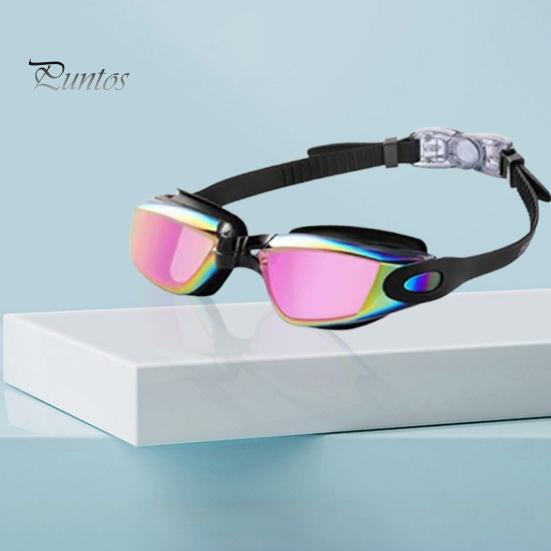 Kids Swimming Glasses Ergonomic Design Adjustable Anti-Fog UV Protection Swim Eyewear Diving Glasses for Children