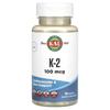 K-2, 100Mcg, 60 Veggie Caps