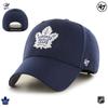 Casquette Ajustable 47 Brand - MVP Toronto Maple Leafs - Bleu - Homme - Hockey Sur Glace