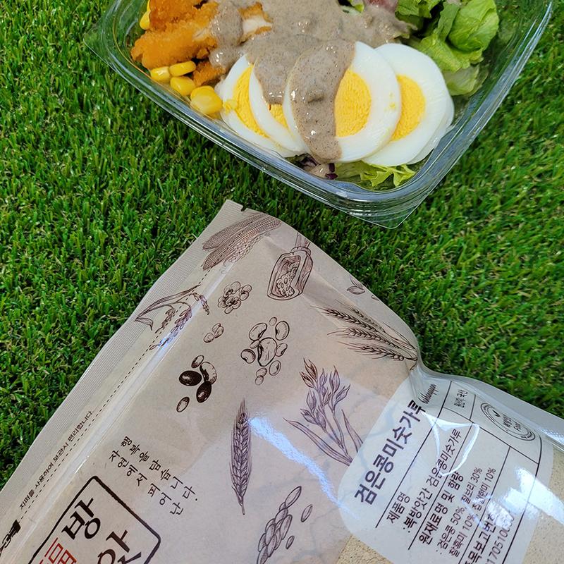 Порошок из черной сои Bokbang-Agan, чистая зернистость черной сои 50%, 500 г, 1 шт.