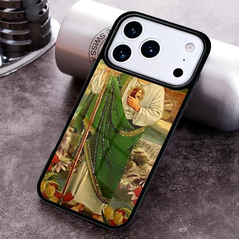 Guadalupe San Judas Phone Case for iPhone 17 16 15 Pro Max Air 14 13 12 11 Plus Shockproof Cover