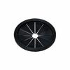 Belca (Belca) Made In Japan Drain Cover, Chrysanthemum Split Rubber Sink Cover, Type 80, for 8cm Diameter Sinks, 7.96cm Diameter X 0.6cm Height, Black