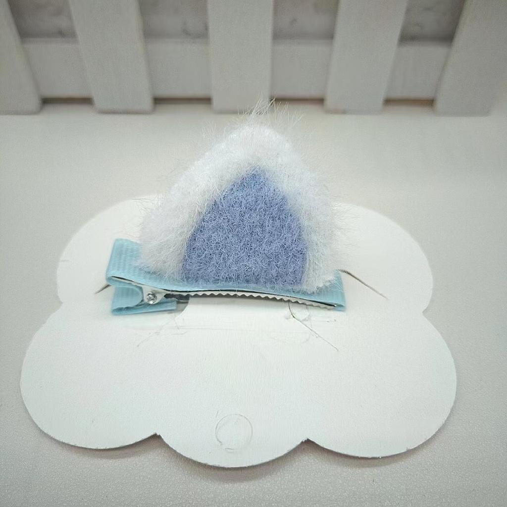 Очаровательные пушистые заколки для волос в виде кошачьих ушек для детей – милые и нежные подарки для принцесс