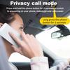 Автомобильный Bluetooth 5.4 Динамик Handsfree Автомобильный Комплект Клипса на Козырек Беспроводной Аудио Приемник Динамикфон Громкий Музыкальный Плеер с Окружающим Освещением