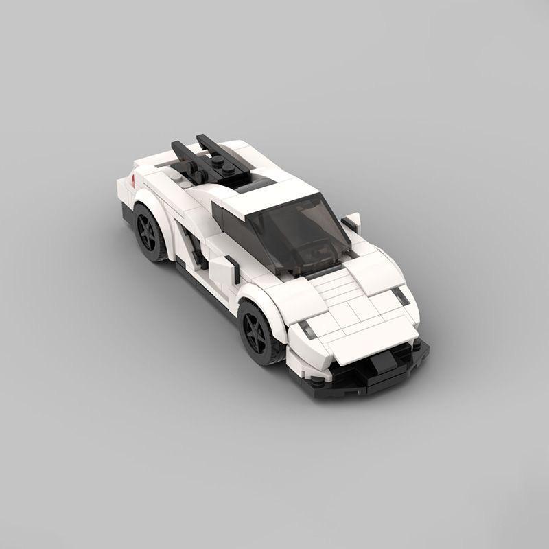 MOC-37664 Compatible Building Blocks Jesko Speed Puzzle Assembled Building Blocks Car Toys