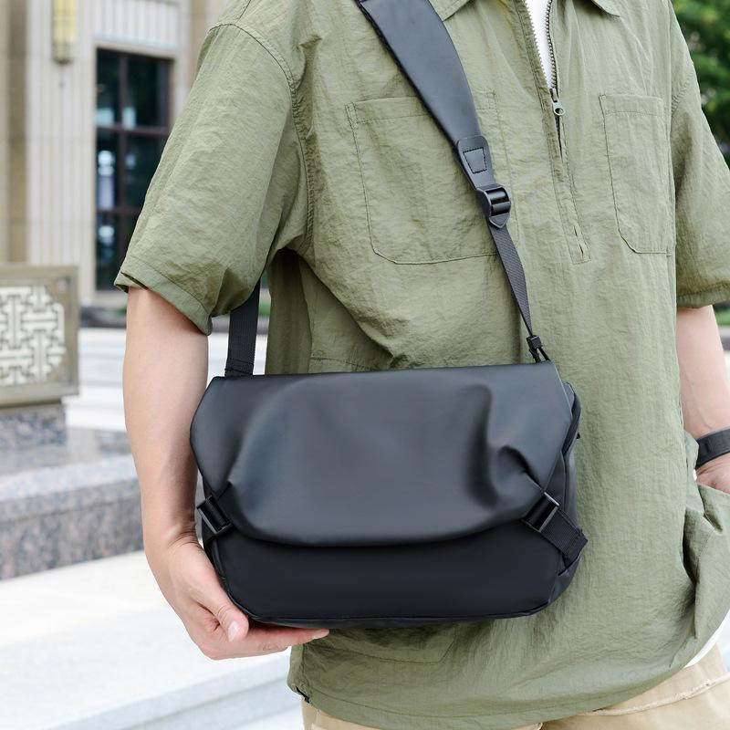 TS JYL laptop bag,New Leather Crossbody Bag Men Waterproof Fashion Messenger Student Bag